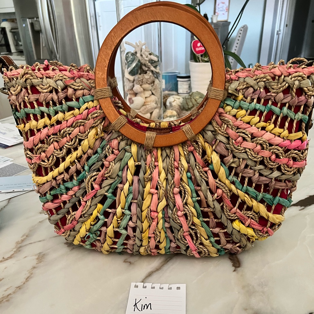 Patricia Nash Lesa Straw Bag